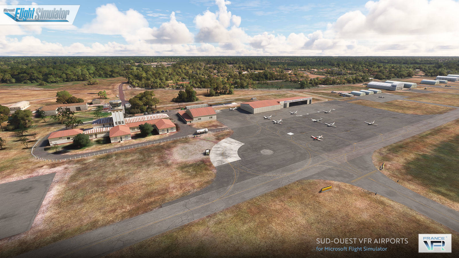 France VFR - South-West VFR Airports (MSFS)