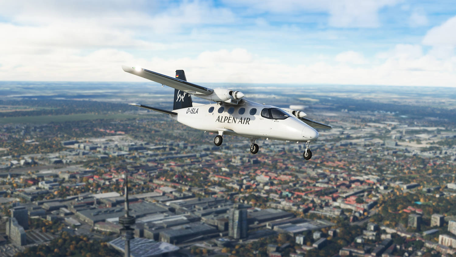 FlightSim Studio Tecnam P2012 Traveller