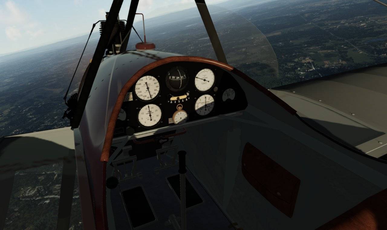 Just Flight Golden Age Simulations Buhl LA1 Bull Pup