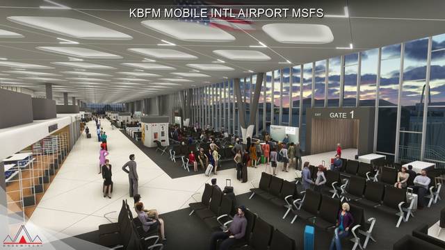 KBFM Mobile International Airport MSFS