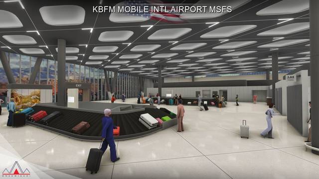 KBFM Mobile International Airport MSFS