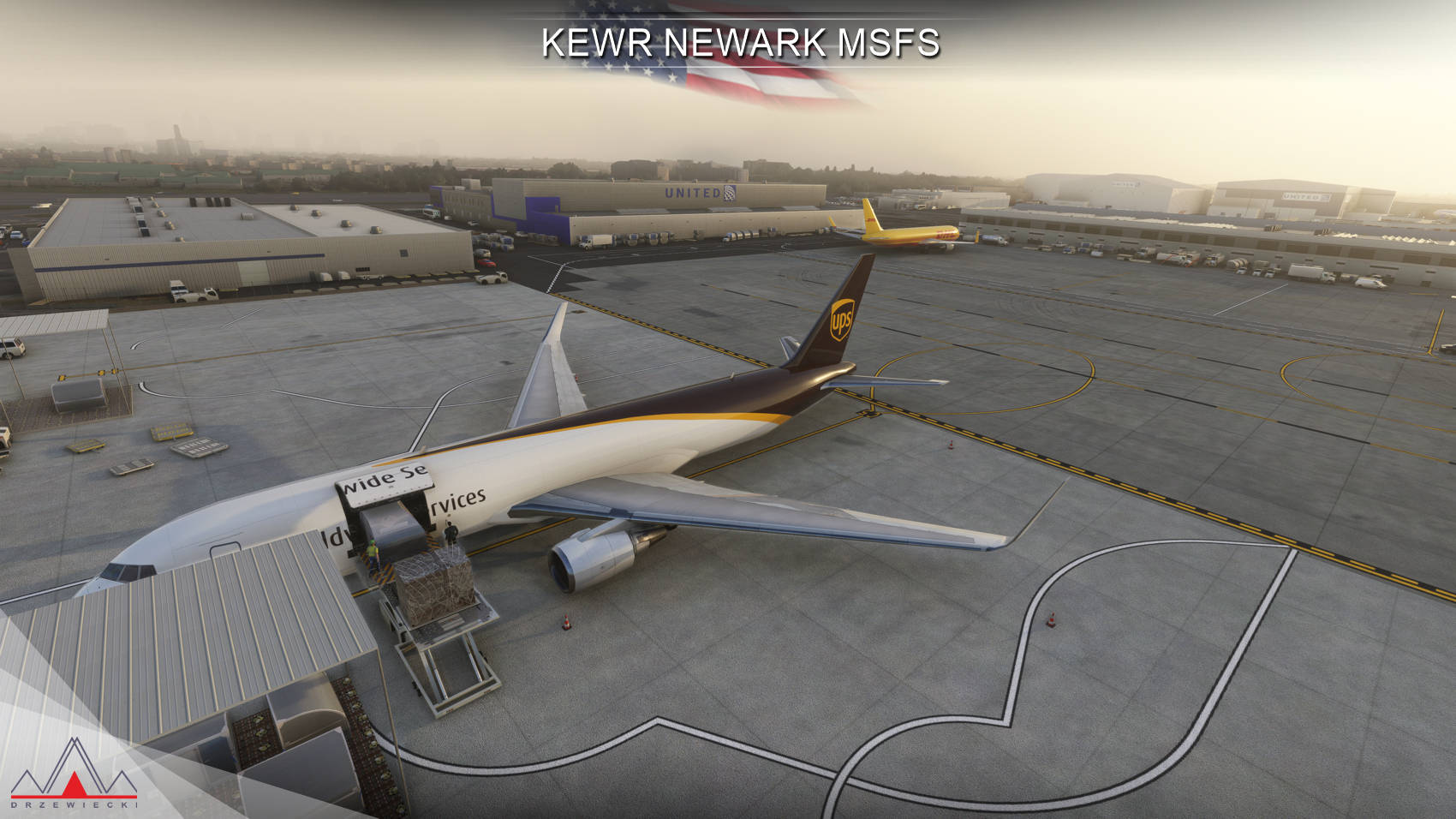 Just Flight KEWR Newark MSFS (Drzewiecki Design)