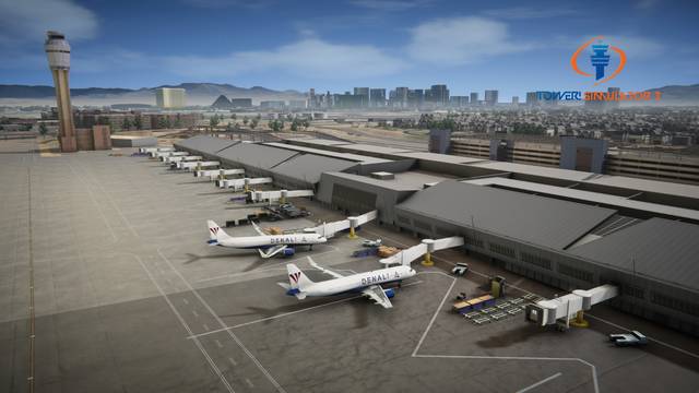 KLAS Las Vegas for Tower! Simulator 3