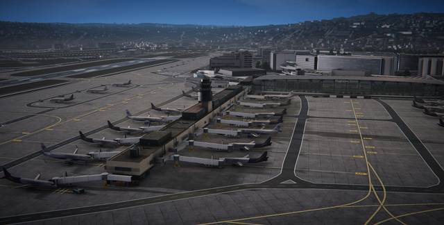 LSZH Zurich for Tower! Simulator 3