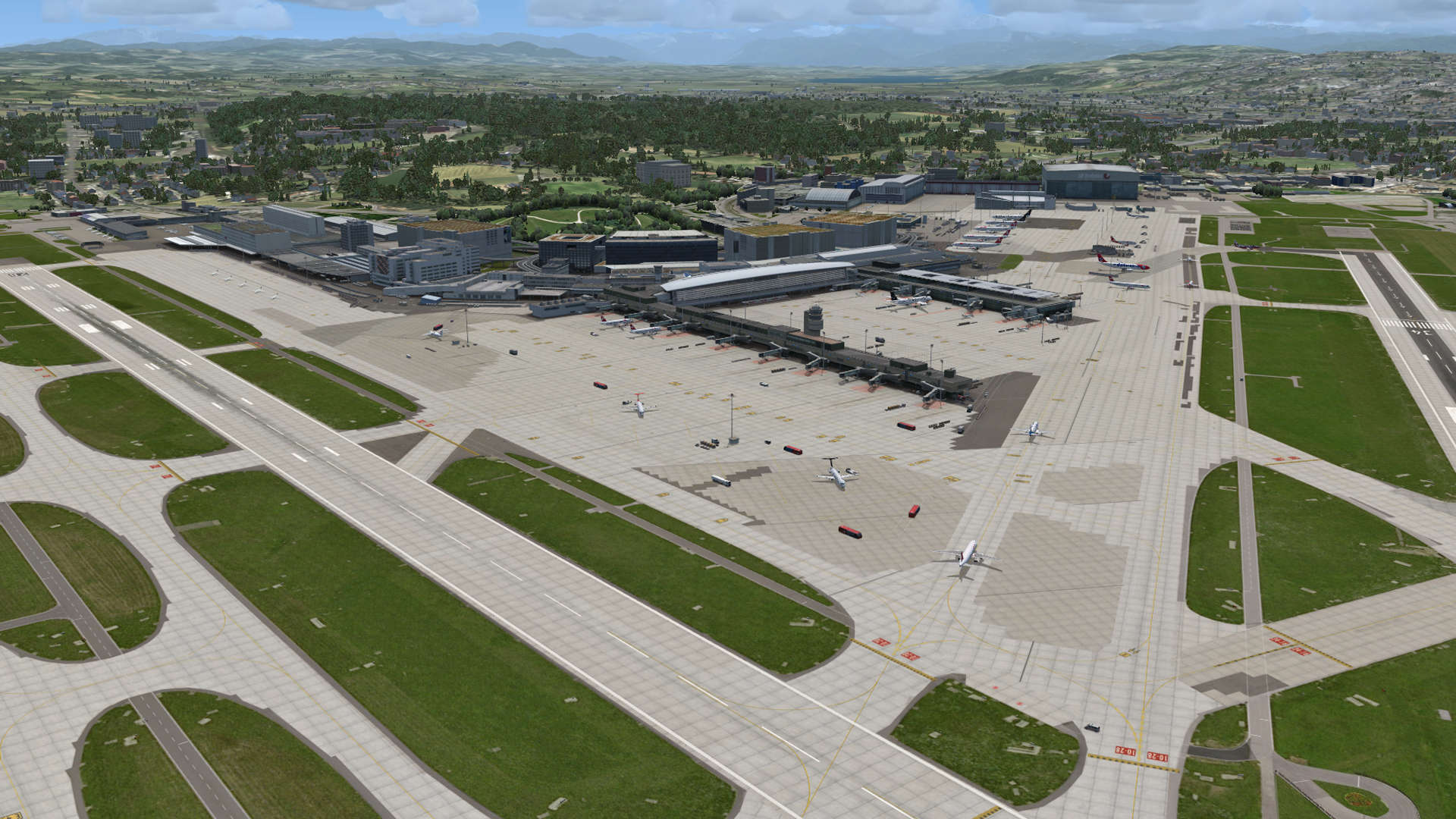 Just Flight Mega Airport Zurich V2.0