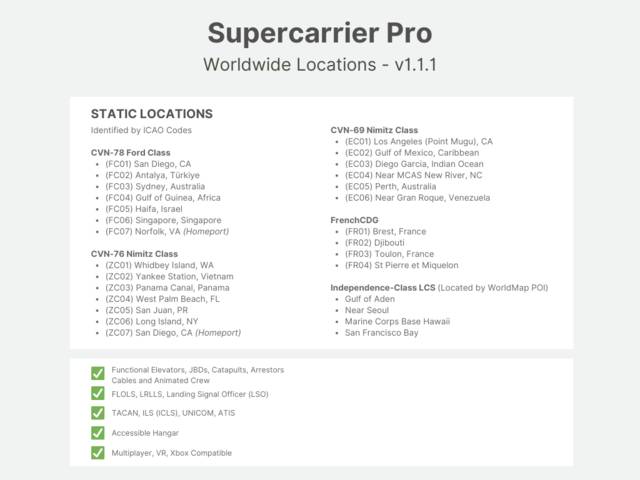 Miltech Supercarrier Pro MSFS