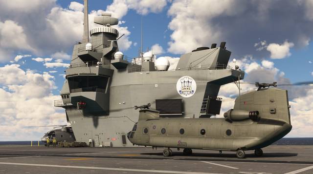 Miltech UK Carrier Strike Group MSFS