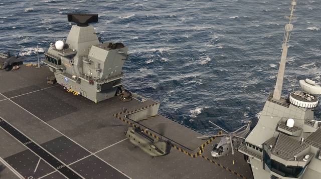 Miltech UK Carrier Strike Group MSFS
