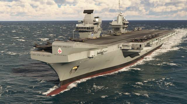 Miltech UK Carrier Strike Group MSFS