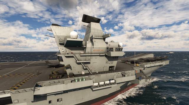 Miltech UK Carrier Strike Group MSFS