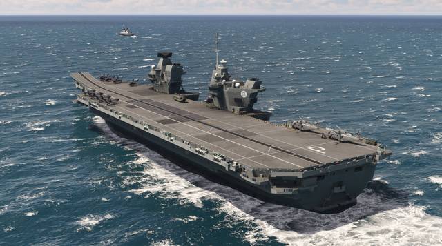 Miltech UK Carrier Strike Group MSFS