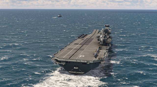Miltech UK Carrier Strike Group MSFS