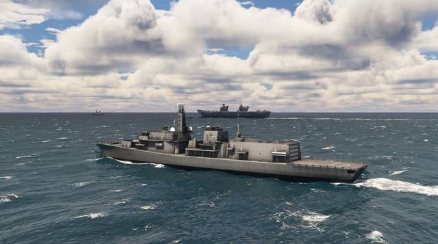 Miltech UK Carrier Strike Group MSFS