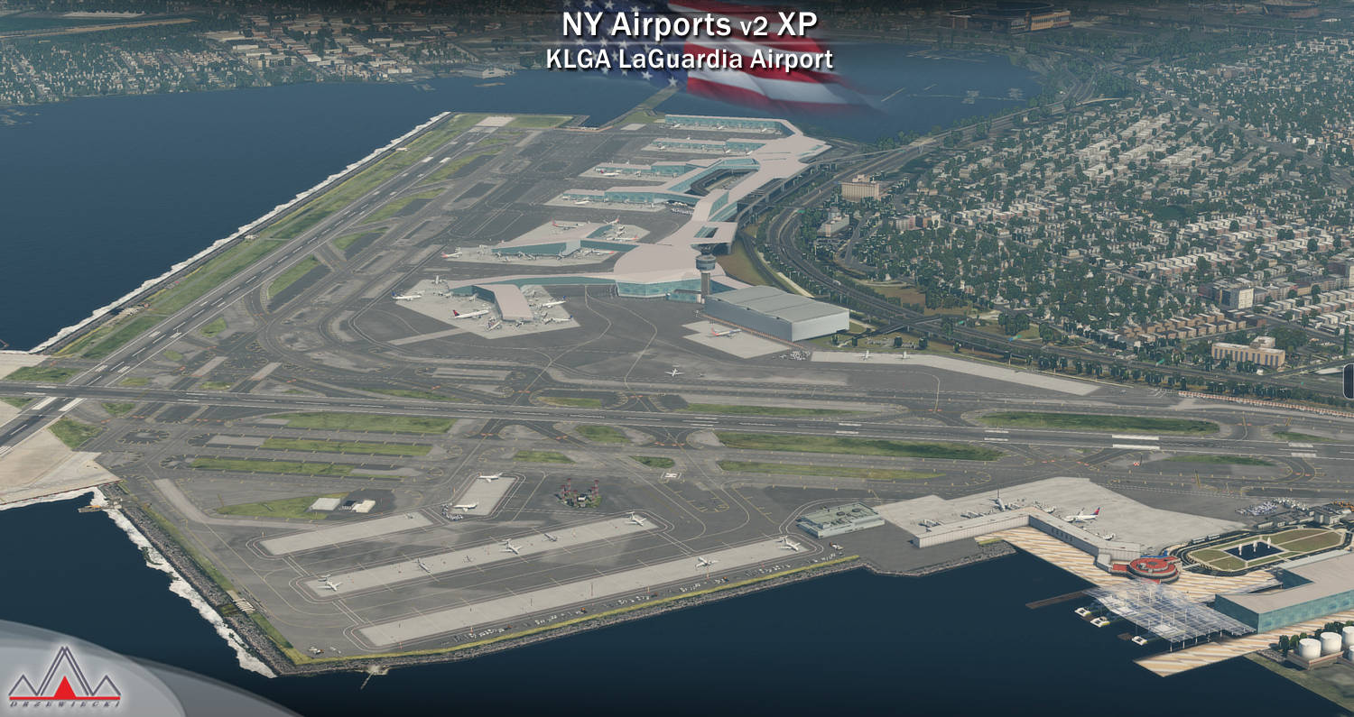 Just Flight New York Airports XP v2 KJFK, KLGA, KTEB