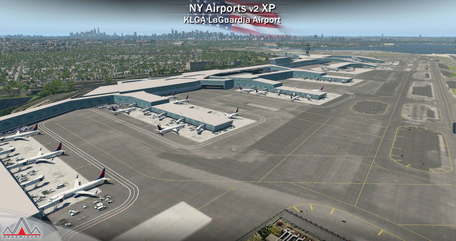 Just Flight New York Airports XP v2 KJFK, KLGA, KTEB