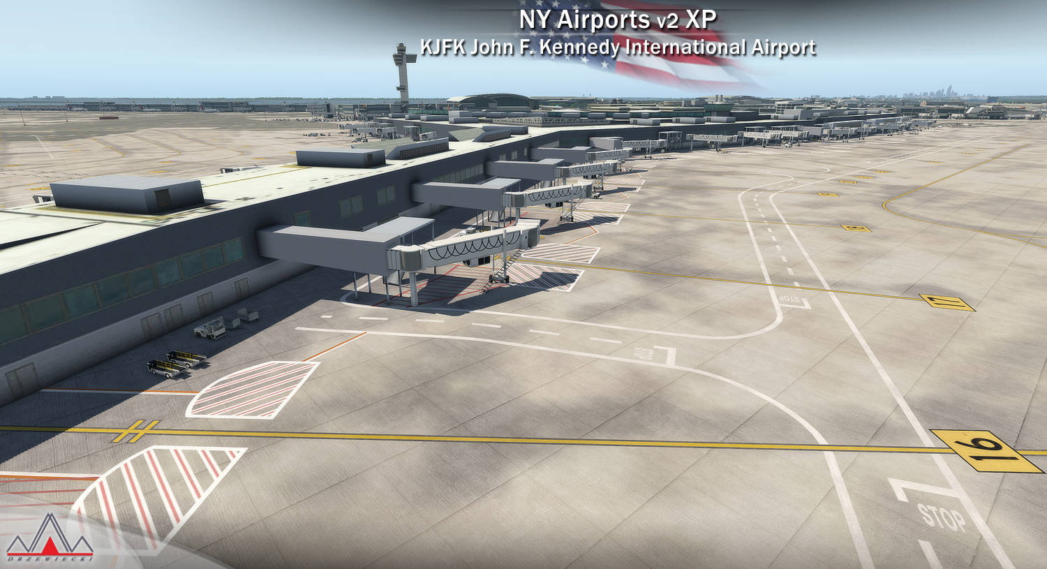 Just Flight New York Airports XP v2 KJFK, KLGA, KTEB