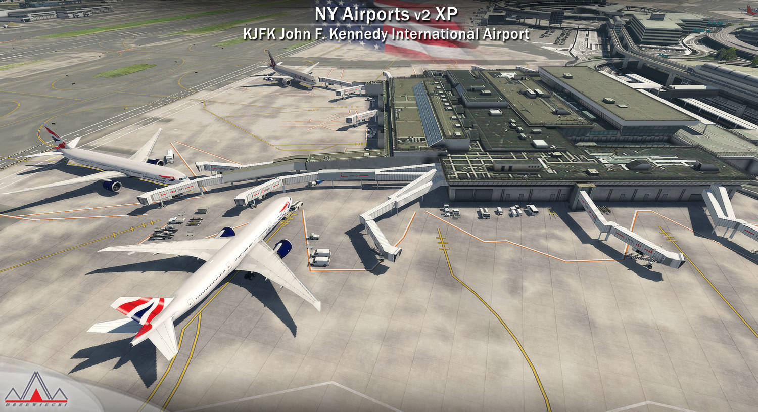 Just Flight New York Airports XP v2 KJFK, KLGA, KTEB