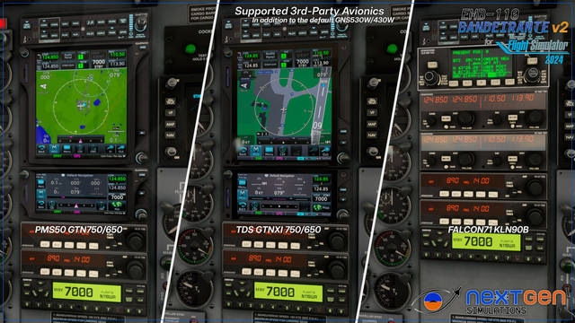NextGen Simulations EMB-110 Bandeirante V2 (MSFS 2024)