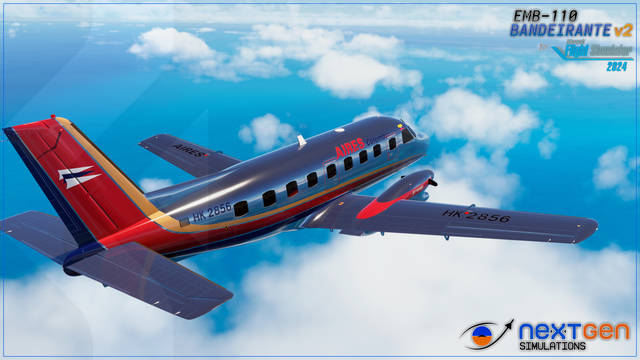 NextGen Simulations EMB-110 Bandeirante V2 (MSFS 2024)