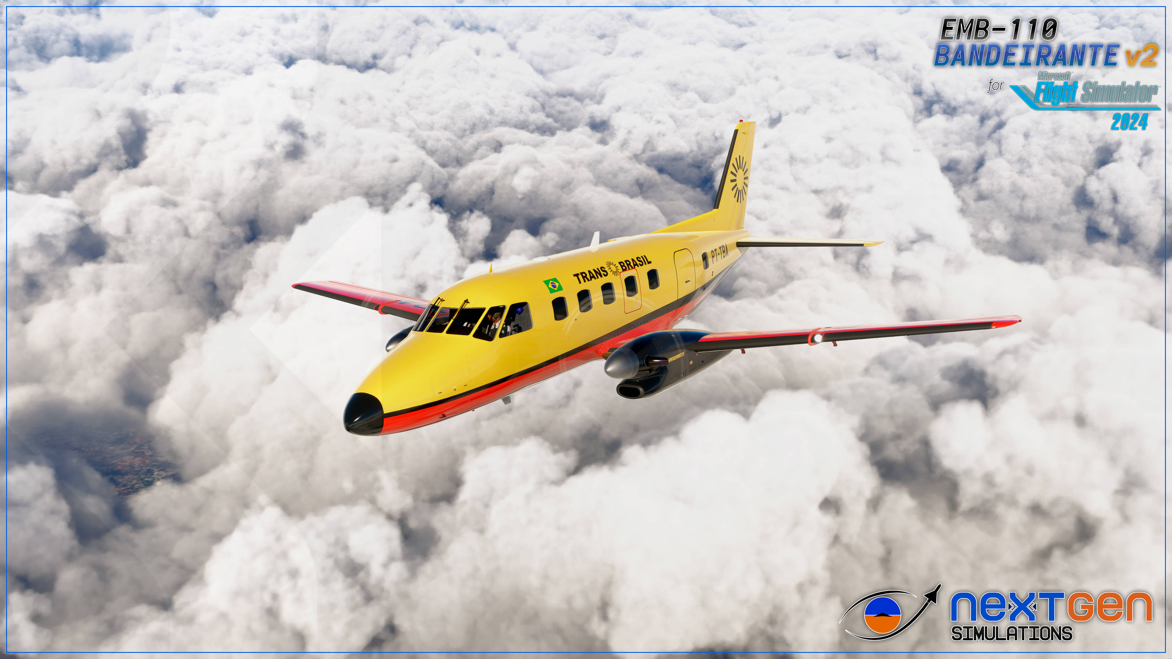 NextGen Simulations EMB-110 Bandeirante V2 (MSFS 2024)