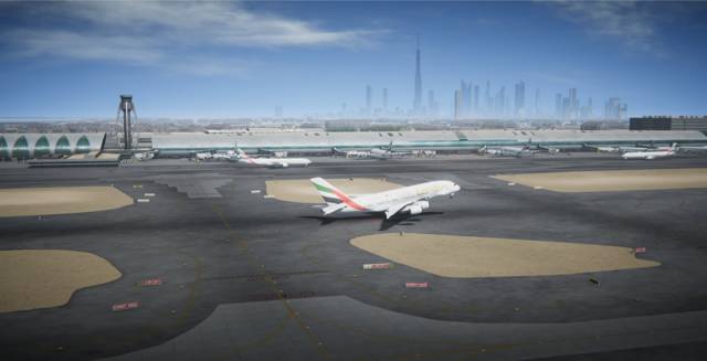 OMDB Dubai for Tower! Simulator 3