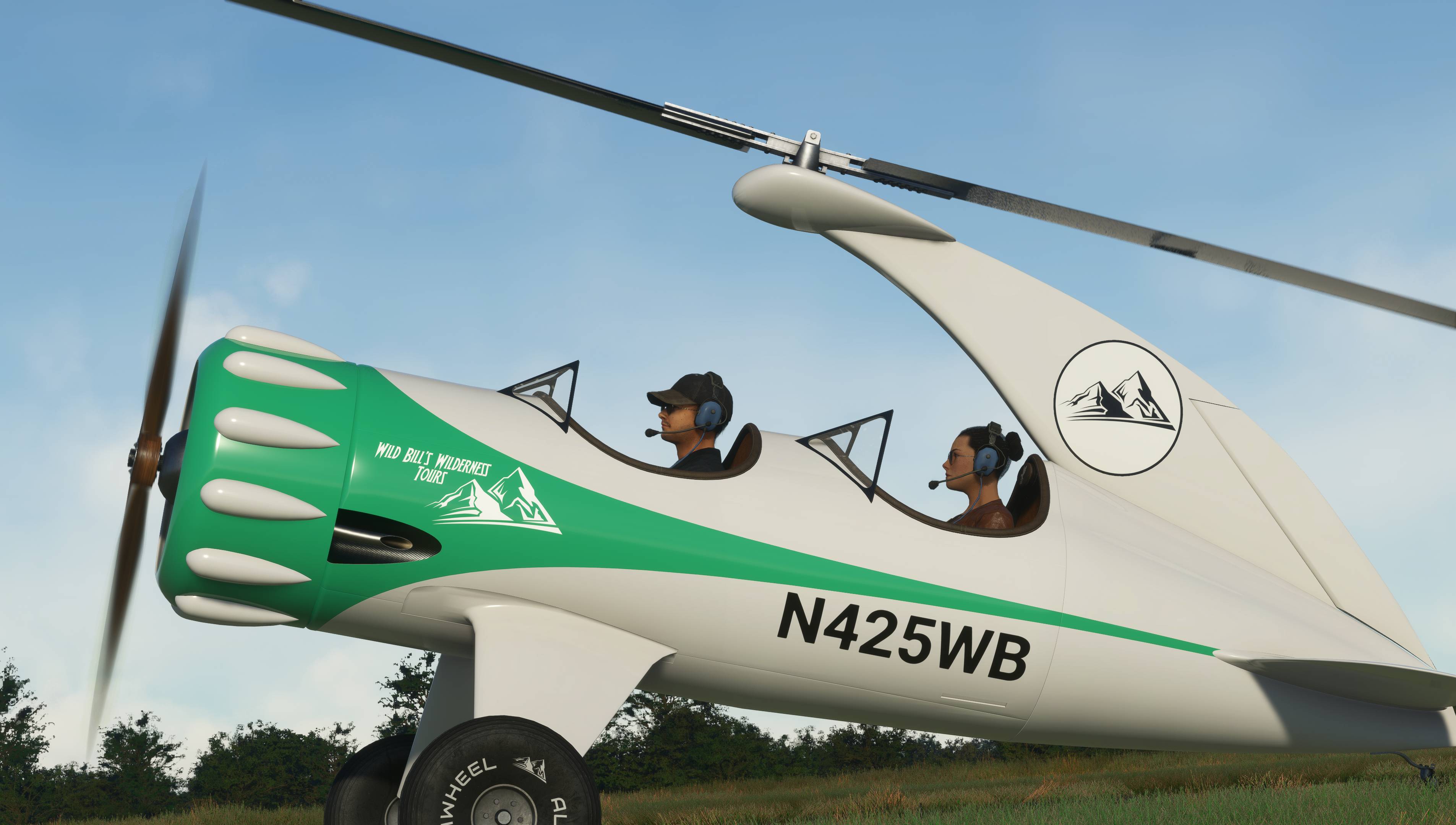 Just Flight RaraAvis Sim Bulldog Autogyro