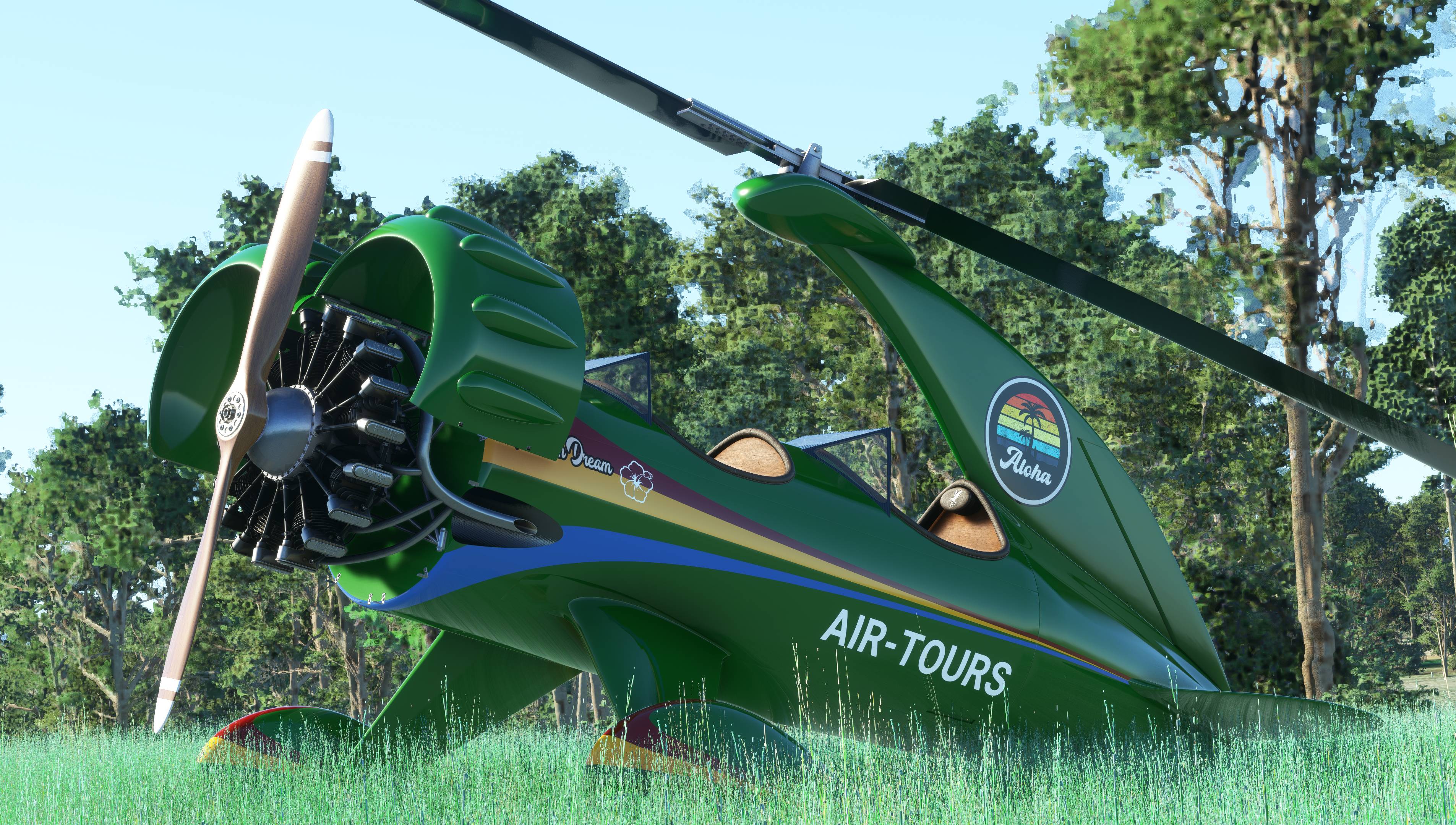 Just Flight RaraAvis Sim Bulldog Autogyro