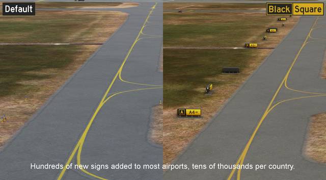 Real Taxiways USA - Class B, C, D & Non-towered Airports (MSFS 2024)