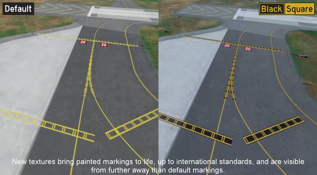 Real Taxiways USA - Class B, C, D & Non-towered Airports (MSFS 2024)