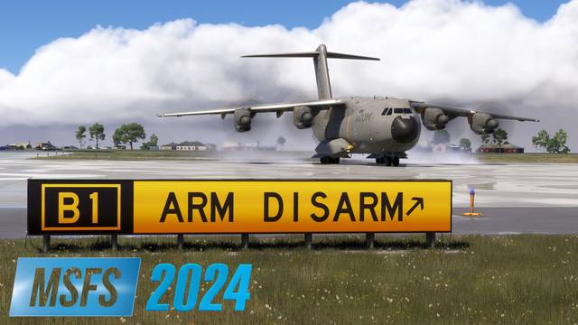 Real Taxiways USA - Military Airfields (MSFS 2024)