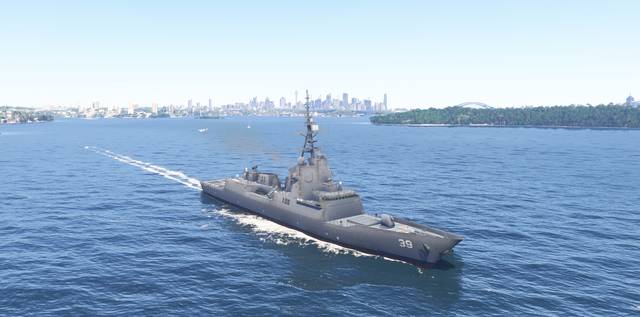 Seafront Simulations - Vessels: AU New South Wales (MSFS 2024)