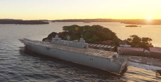 Seafront Simulations - Vessels: AU New South Wales (MSFS 2024)