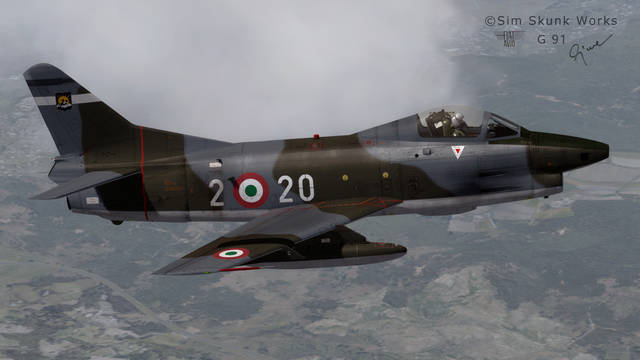 Just Flight - Sim Skunk Works Fiat G.91 (for FSX)