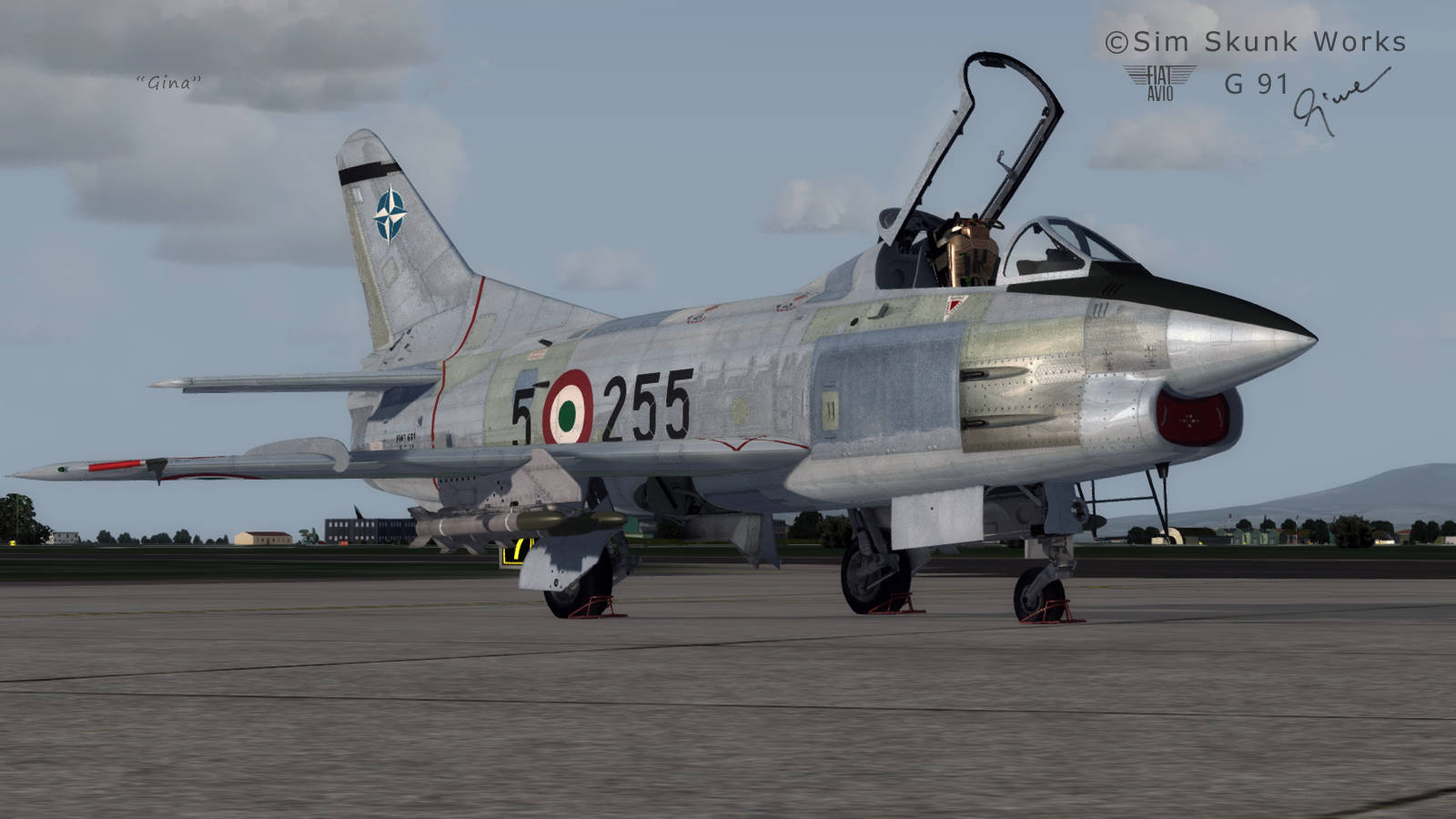 Just Flight - Sim Skunk Works Fiat G.91 (for FSX)