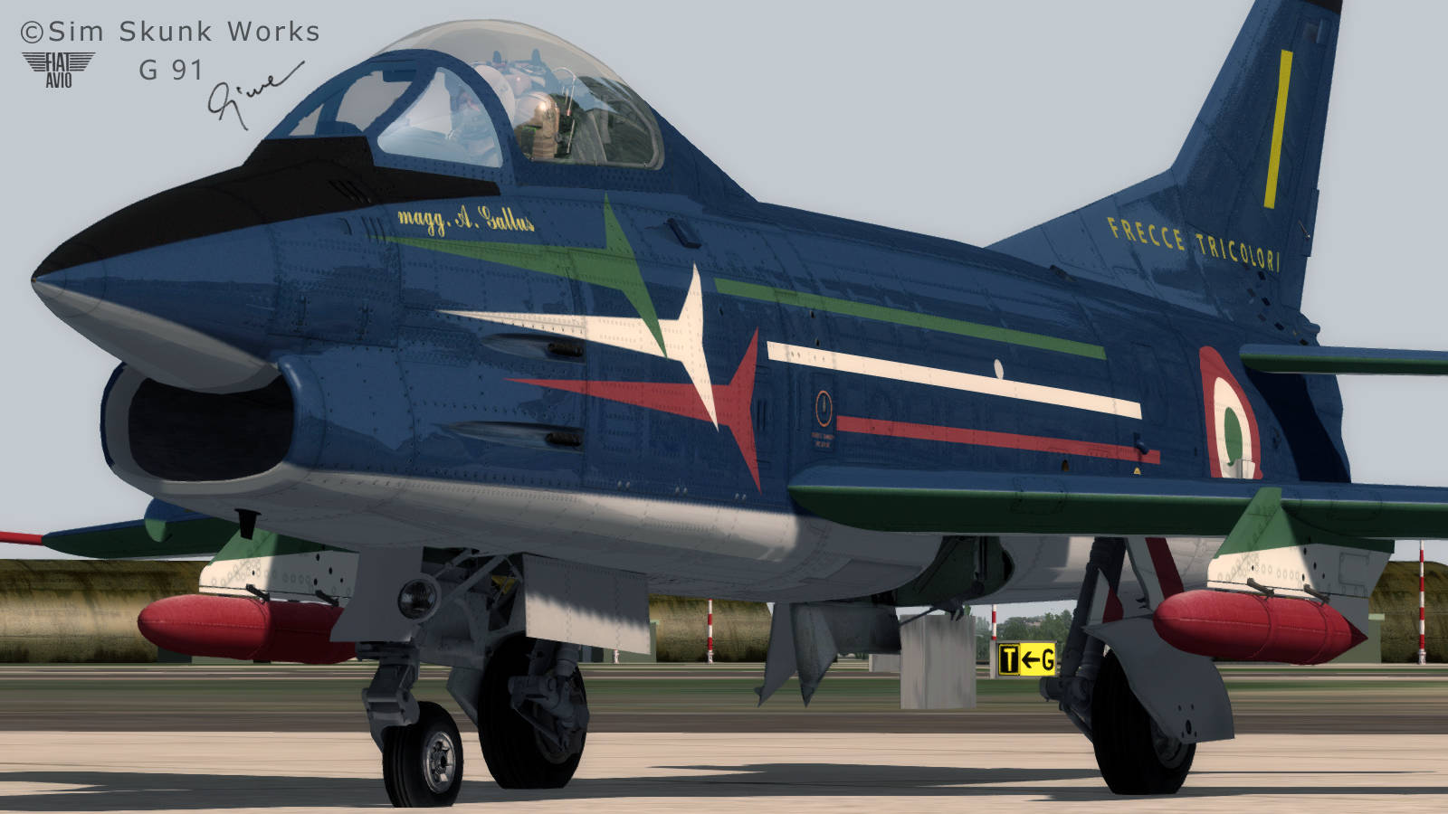 Just Flight - Sim Skunk Works Fiat G.91 (for FSX)