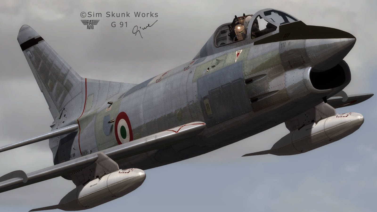 Just Flight - Sim Skunk Works Fiat G.91 (for FSX)