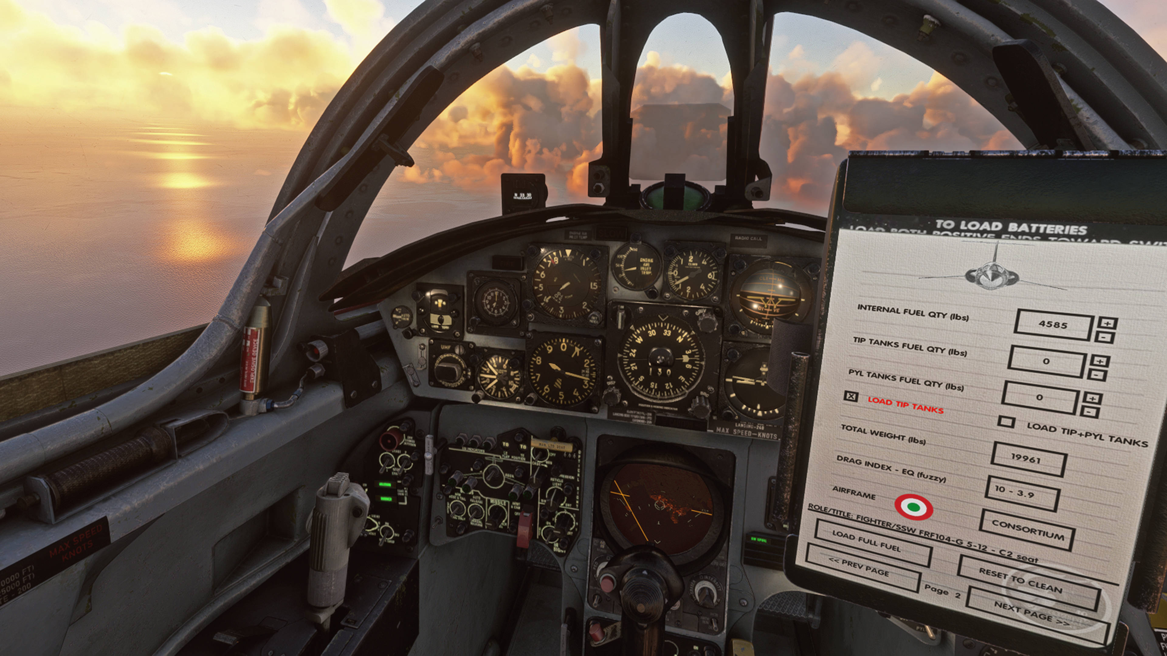 Sim Skunk Works Lockheed Martin FRF-104G 'Starfighter'