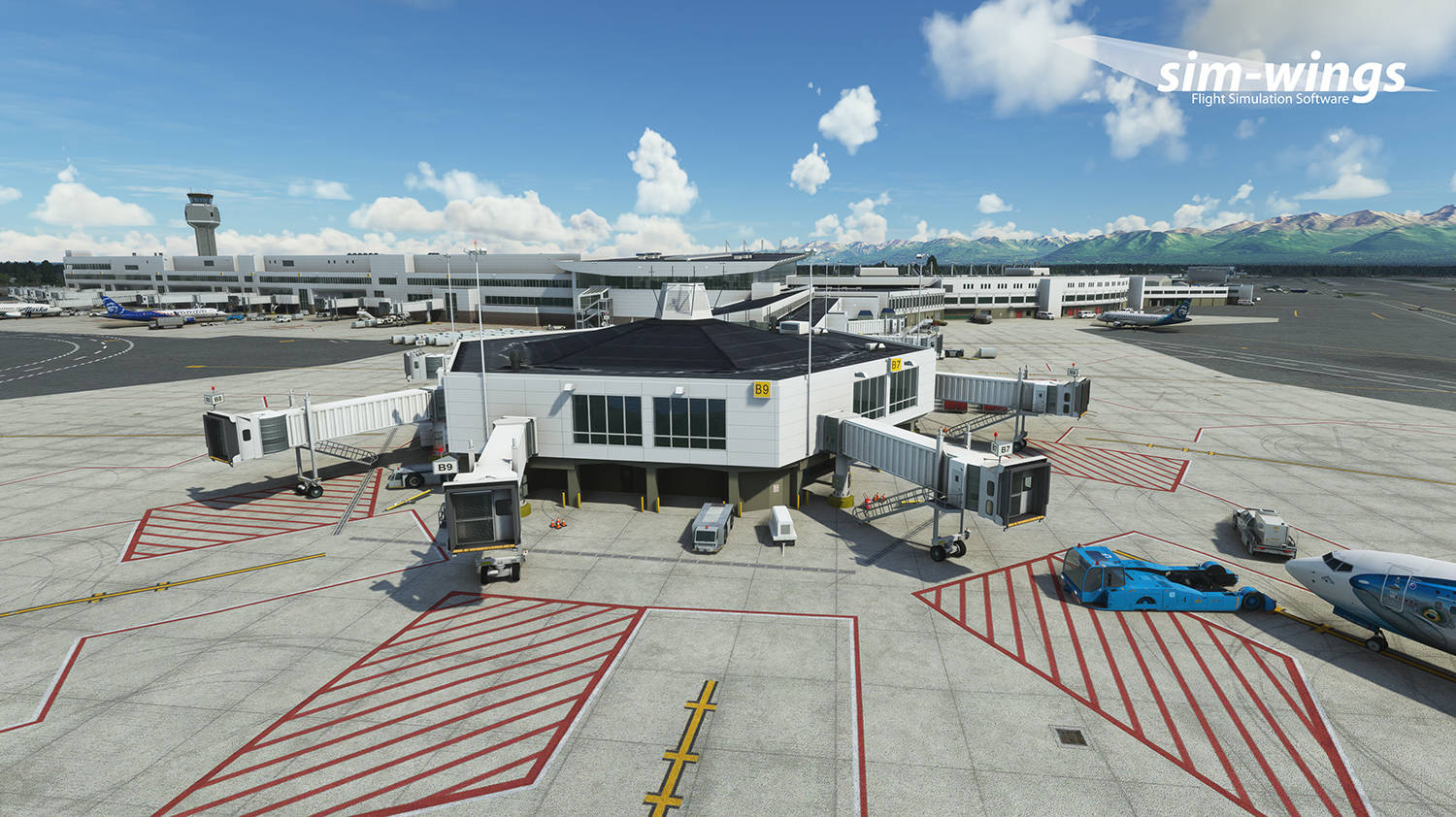 Just Flight SimWings Anchorage MSFS