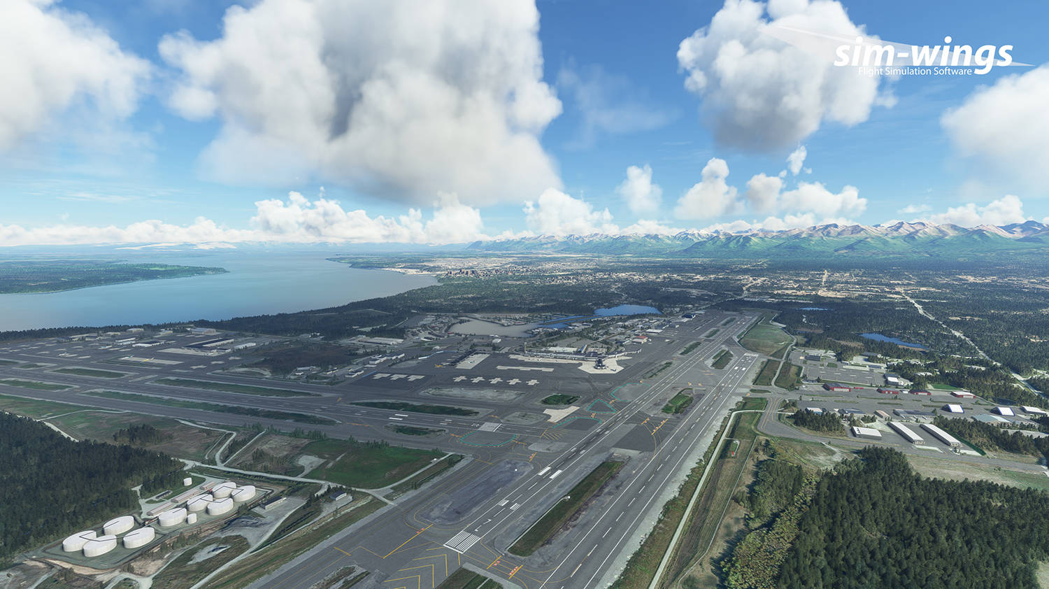 Just Flight SimWings Anchorage MSFS