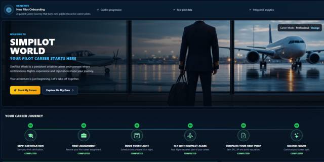 SimPilot World - Business Membership (12 Months)