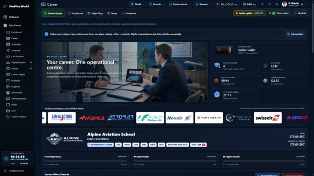 SimPilot World - Business Membership (12 Months)