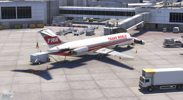 Sky Simulations McDonnell Douglas DC-9 Series 21, 41, 51 (MSFS)