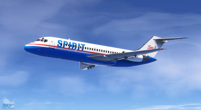 Sky Simulations McDonnell Douglas DC-9 Series 21, 41, 51 (MSFS)