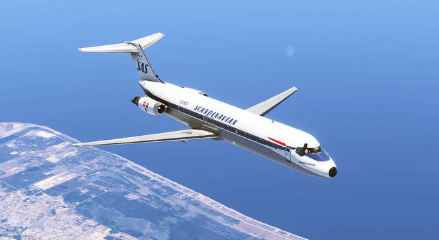 Sky Simulations McDonnell Douglas DC-9 Series 21, 41, 51 (MSFS)