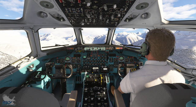 Sky Simulations McDonnell Douglas DC-9 Series 21, 41, 51 (MSFS)