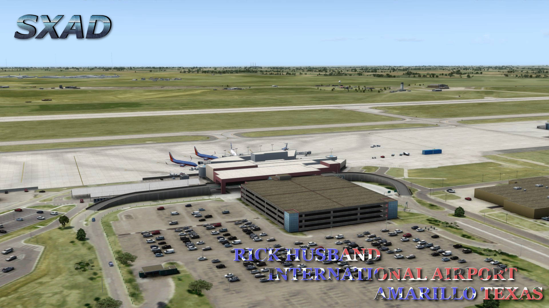 Just Flight SXAD KAMA Amarillo Airport