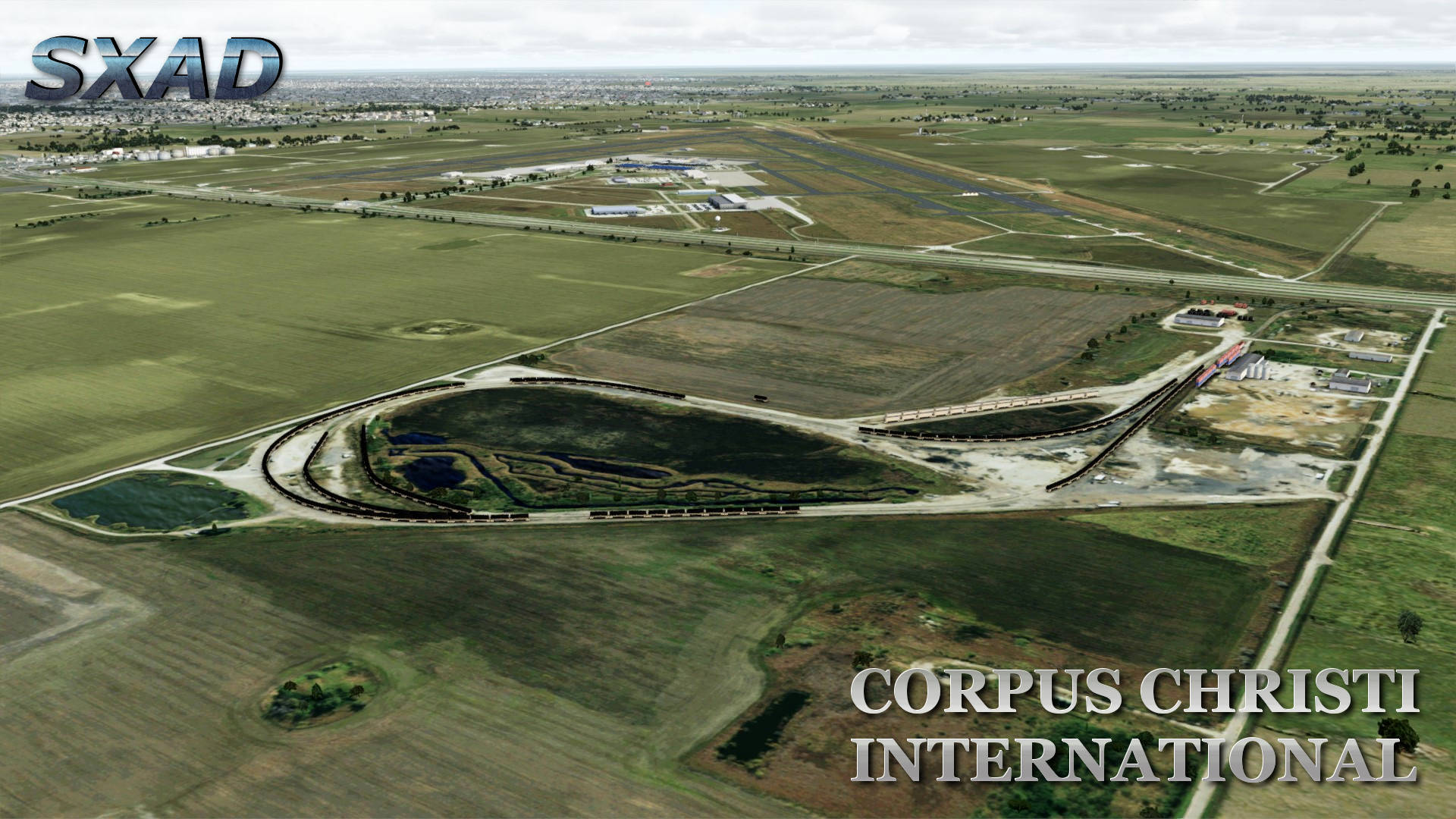 Just Flight SXAD KCRP Corpus Christi International Airport