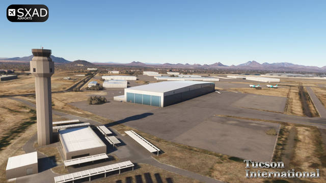 SXAD KTUS Tucson International Airport