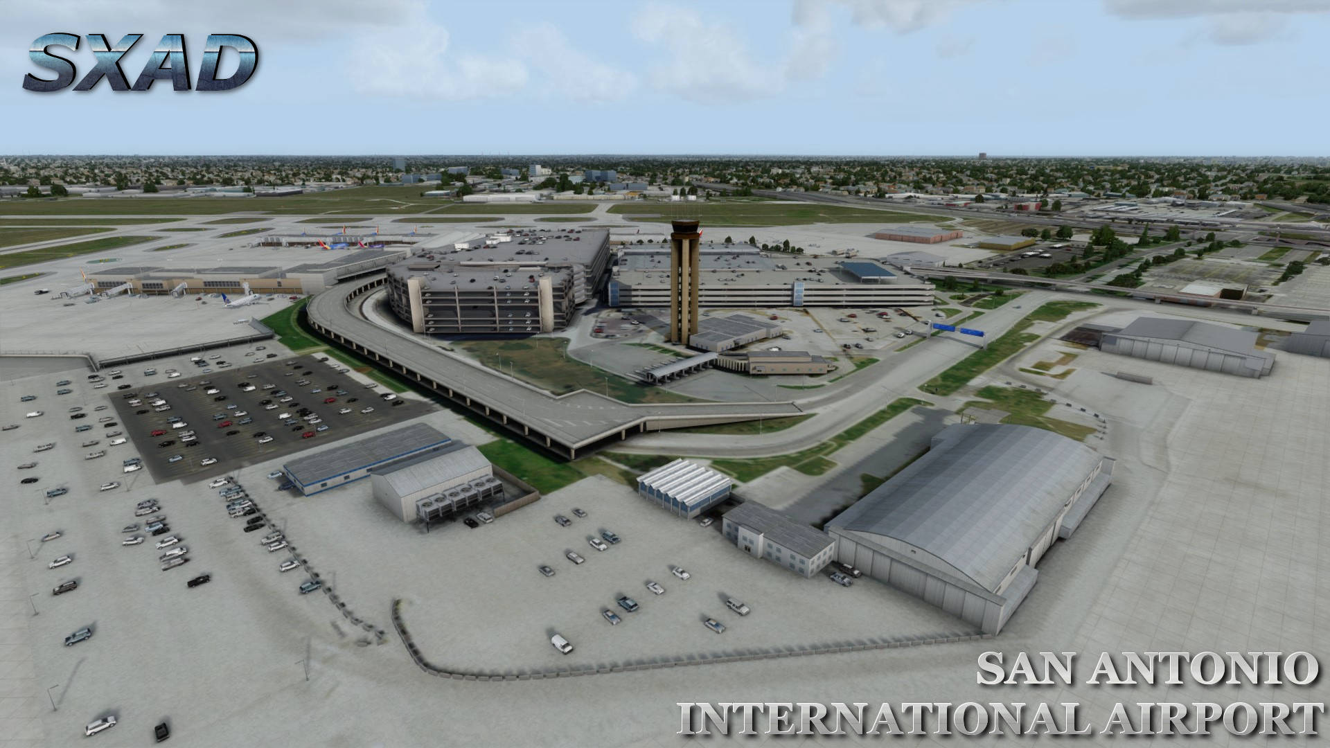 Just Flight SXAD San Antonio International Airport