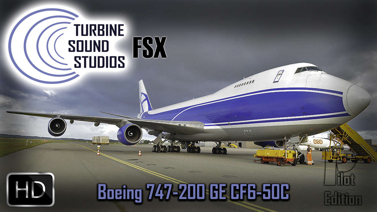 Just Flight TSS Boeing 747200 GECF650C Pilot Edition Sound Package